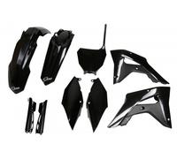 Ufo Honda Crf 250rx/450rx 2019-2021 Hokit120f-001 Fork Protectors & Plastics Kit Black