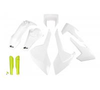 UFO Plastics Kit For Husqvarna TE 300 2017-2018 - White