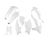 Full Plastic Kit Ktm Exc 125 150 250 300 350 450 500 2017 - 2019 White Ufo