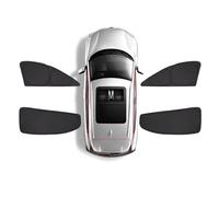 Full Privacy Sunshade for Volvo XC40 2017+ | Creates a total blackout environment for nap, camp, or secure storage. , 4 Side Windows