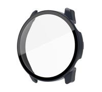 Full Protective Cover For HaylouLS10 Waterproof Screen Shell Frame Smart Watch One-piece Housing Glass Film Acce Watch Bumper Case Protector Protect Smartwatch Clear Cover Anti-scratch Bumper