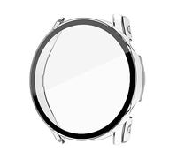 Full Protective Cover For HaylouLS10 Waterproof Screen Shell Frame Smart Watch One-piece Housing Glass Film Acce Watch Bumper Case Protector Protect Smartwatch Clear Cover Anti-scratch Bumper