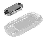 Full Protective Shell, for PSP 2000 3000 Game Console, Crystal Protective Cover Shell Skin, Transparent Housing Case Cover with Bracket, PC Material