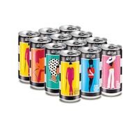Full Range Mixed Case from The Artisan Drinks Company - 200mlx12 Cans - Tonic Water & Ginger Beer - Natural Ingredients - Tonic Water for Gin - Ginger Beer for Gin, Rum, Tequila - Tonic Cans