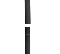 FULL RANGE OF HEAVY DUTY BLACK/CHROME CLOTHES RAILS GARMENT HOME SHOP STORAGE DISPLAY 3ft 4ft 5ft 6ft (12"Height Extensions)