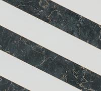 Full Roll Marble Stripe Wallpaper Textured Vinyl Metallic Silver Black White