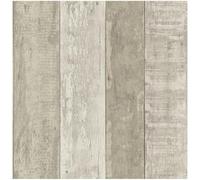 Full Roll - Rustic Wood Natural Wallpaper - Contemporary Versatile Sophisticated Plank - 10.05m x 53cm Roll - Feature Statement Wall - Dining Room Living Room Bedroom Kids Room