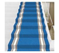 Full Roll Self-Adhesive Non Slip Carpet Stairs, 6mm Thick Elder Pet Safety Anti-Collision Rug, Home Staircase Decoration Protector Stair Pads (Color : Blue, Size : (WXL) 0.9x10m)