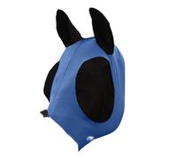 (Full, Royal Blue/Black) Weatherbeeta Deluxe Stretch Horse Fly Mask With Ears