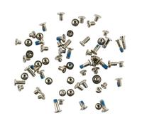 Full Screw Set Replacement with Bottom Pentalobe Screws for 7 Plus | White Metal Repair Kit, Complete Phone Assembly Parts, Compatible with Iphone 7 Plus