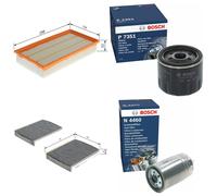 Bosch Air Filter 1 457 433 086 - Genuine OEM Paper Insert - Fits Alfa Romeo 147 & GT