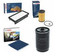 Full Service Kit with Air, Oil, Fuel & Cabin Filters Fits Kia Rio II 05-11 Bosch