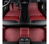 Full Set Car Foot Pads Car Floor Mats For VW For ATLAS 7 Seat 2017-2020 2021-2023 Full Coverage Foot Carpet Mat All-Weather Waterproof Liner Car Waterproof Interior Liner(Color 12,2017-2020)