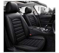 Full Set Car Seat Cover For Toyota bZ4X EA10 2022-2025,Luxury Waterproof Car Seat Protector, Automotive Faux Leather Vehicle Cushion Covers,A-Black