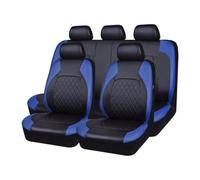 Full Set Car Seat Covers for Dacia Duster 2.Gen 1.Gen HM HS 2010-2015 2016 2017 2018-2025, 9 pcs Car Seat Cover Sets Front Rear Seat Protectors Waterproof Easy to Fit Accessories,D/Blue