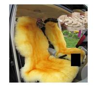 Full Set Car Seat Covers Real Genuine Sheepskin Car Seat Covers For Cars 1pcs Auto Fur Cover Universal Car Seat Cushion Warm Long Wool