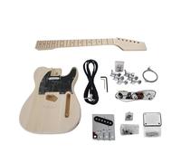 Full Set Diy For ST TL Electric Guitar Kit Basswood Body Unfinished Neck All Hardware (Color : 03)
