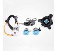 Full Set Door Lock Cylinder with 2Pcs Key Ignition Lock Left Door Lock Cylinder Replace Parts