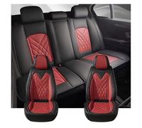 Full Set High Back Bucket Seat Cover For Geely For Atlas For Starray For Geometry C E M6 G6 A For Tugella Car Seat Covers(Stanard-Black Red)