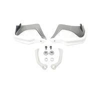 Full Set Motorcycle Handguards For R1200GS ADV LC R1250GS ADV F800GS Adventure S1000XR Windproof Protective Hand Shield Handguard Protector(White Grey Set)