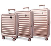 Full Set of 3 Sizes Suitcase Hard Shell Expandable Luggage Alaska