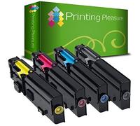 FULL SET of Compatible Laser Toner Cartridges for Dell C2665 C2665DN C2665DNF C2660 C2660DN C2660DNF C2660N | 593-BBBM 593-BBBQ 593-BBBU 593-BBBN 593BBBT 593-BBBP 593-BBBS 593-BBBO 593-BBBR