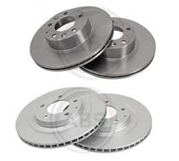 Full set of Front Rear Brake Discs for Mazda RX-7 1.3 Turbo 89-91 Twin Trb 92-02