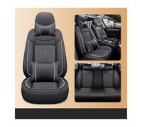 Full Set Vehicle Seat Cover For Kizashi For Ignis For SX4 For Alivio Leather Car Seat Covers Auto Interior Accessories(Black white+cushion)