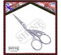 Full Silver Embroidery Scissors And Cross Stitch Sewing Sizes 9.5cm