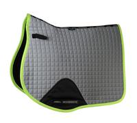 (Full, Silver/Yellow) Weatherbeeta Prime Reflective Horse Saddlepad