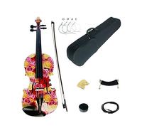 Full Size 4/4 Solid Wood Acoustic/Electric Violin Kit With Ebony Fittings (Color : 05)