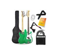 Full Size Bass Guitar Ultimate Kit With 15W Amp One Colour