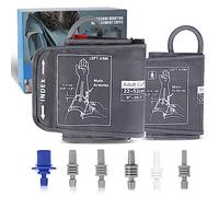Full Size Blood Pressure Replacement Sleeves - 6-9.5" and 9-21" Fits S, M, L, XL, XL, XL, XL, XL, XL, XL, XL, XL, XL, XL, XL, XL, XL and Large Connectors, Compatible with Omron or Other Brands