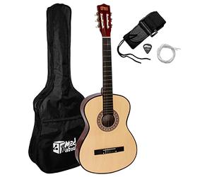 Full-Size Classical Spanish Guitar Pack for Children Kids - Mad About CLG1-44-PACK