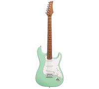 Full Size Electric Guitar - Roasted Maple Neck, Versatile SSS Pickups, Mint Green - Suitable for All Playing Styles
