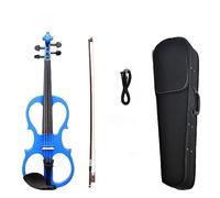 Full Size Electric Violin 4/4 Size Student Violino Fiddle Solid Wood Electric Violin Whole Set