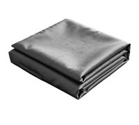 Full Size Fitted Sheet Cotton, Long-Staple Cotton Sateen Deep Pocket, Cotton Gray Protector Cover, Fits Mattresses 10-30 cm / 3.9-11.8 in Height, 70.9 x 78.7 in / 180 x 200 cm