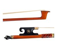 Full Size For Violin Bow 4/4 Violin Bow Pernambuco Fiddle Bow With Black Octagonal Stick Grip