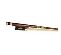 Full Size For Violin Bow High-end Golden Ebony Carved Bow, Professional Violin Bow, Brazilian Wood 4/4, 3/4, 1/2, 1/4, 1/8 (Color : 3/4)