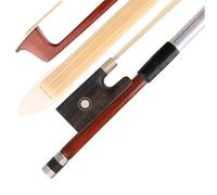 Full Size For Violin Bow Violin Bow Mahogany Octagonal Ponytail Handmade 4/4, 3/4, 1/4, 1/2, 1/8 Professional Violin Bow (Color : 1/2)