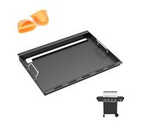 Full Size Griddle Insert Replacement Part for Nexgrill 4-Burner 720-0925 Grills, Non-stick Flat Top Cooking Griddle for Nexgrill 720-0925P 720-0925PG 720-0340 720-0718A, Carbon Steel