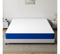 Full Size Hybrid Mattress in a Box - 24CM Pocketed Springs & Memory Foam for Cloud-Like Comfort Pressure Relief Hypoallergenic Cover 180x200cm Sleep Better Tonight!