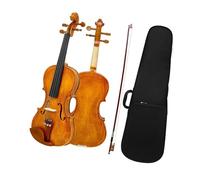 Full Size Maple Violin Set Perfect For Beginners And Adults Who Want To Make Their Own Handmade Instrument Violin(Violin set)