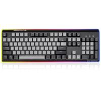 Full-Size Mechanical Gaming Keyboard, Surround Side Light Strip + Backlit Keyboard with Linear Mechanical Switches, Anti-Ghosting, Double-Shot PBT Keycaps, Compatible with Windows, macOS (Gray-Black)