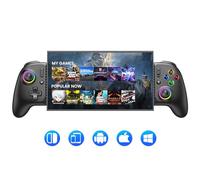 Full-size Mobile Gaming Controller for Switch 2/Switch/OLED/Android/iPhone,Handheld Switch Pro Controller ,One-Piece Hall Effect Joystick Grip Switch 2 Controller with Turbo/Vibration/Programmable/RGB