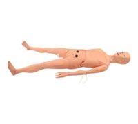Full-Size Nursing Training Manikin 170Cm Tall Anatomical Teaching Model for 20+ Basic Nursing Procedures PVC Dedicated Training Model for Medical and Nursing Schools A