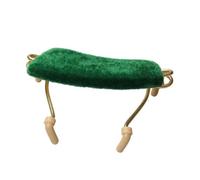 Full Size Spring Violin Shoulder Rest Padded Rest For 4/4 3/4 1/4 1/2 1/8Violins violin parts (Color : Green)