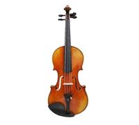 Full Size Violin Set 20 Years Striped Maple Violin 4/4 Size Handmade Antique Lacquer Instrument(1/2)