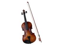 Full Size Violin Set 4/4 Brown Plywood Glossy Violin Wooden With Accessories(1/4)
