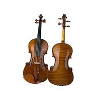 Full Size Violin Set Adult Playing Single Board Handmade 4/4 Violin With Accessories